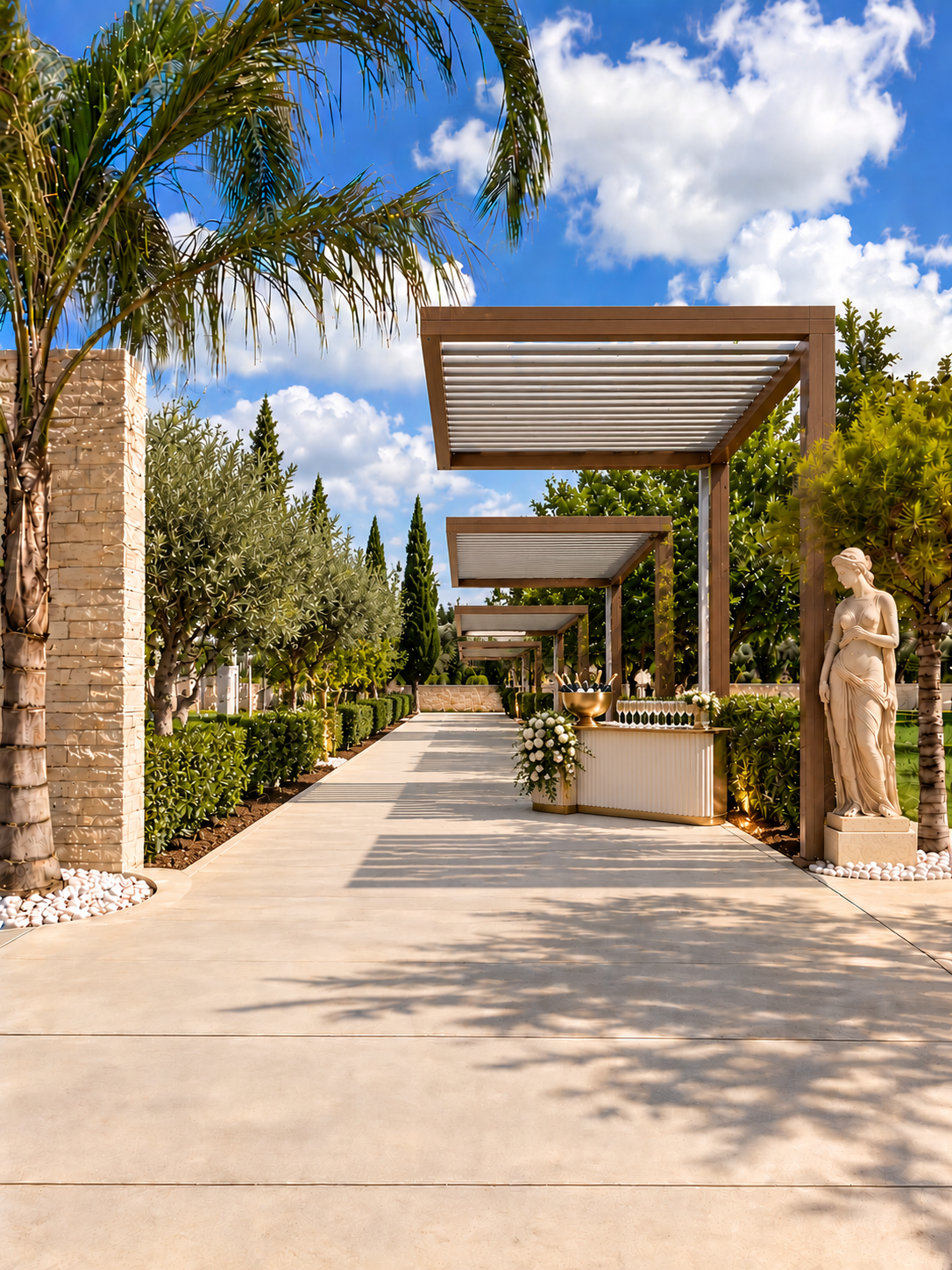 Book your wedding day in Oasis Gardens